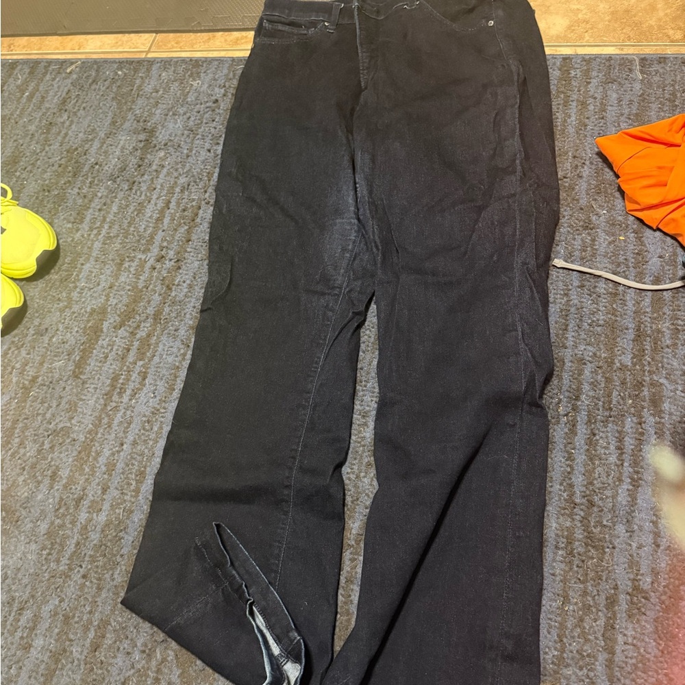 Express dark wash plus size jeans